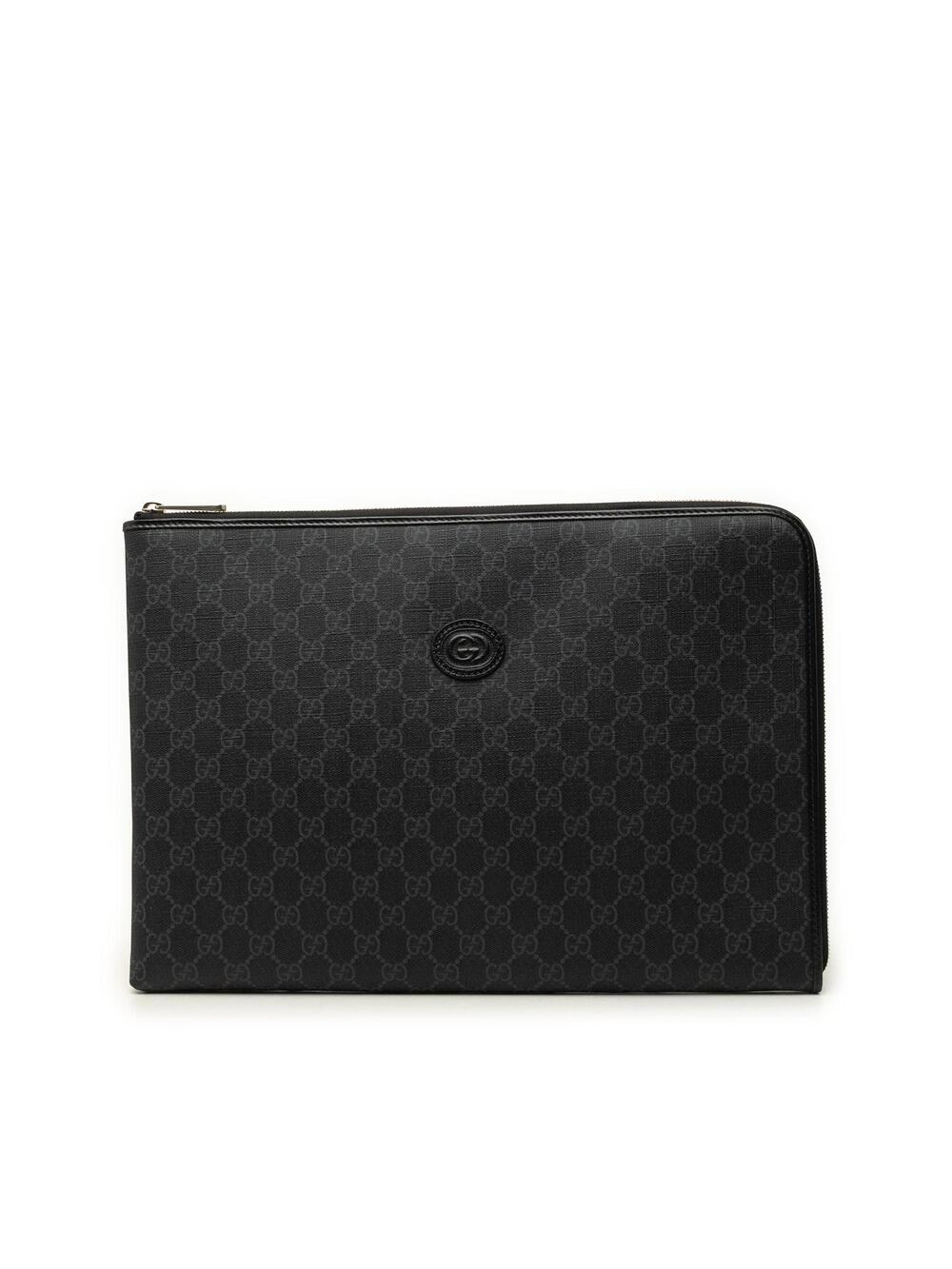 Gucci Interlocking G Patch Wristlet #367975G87B